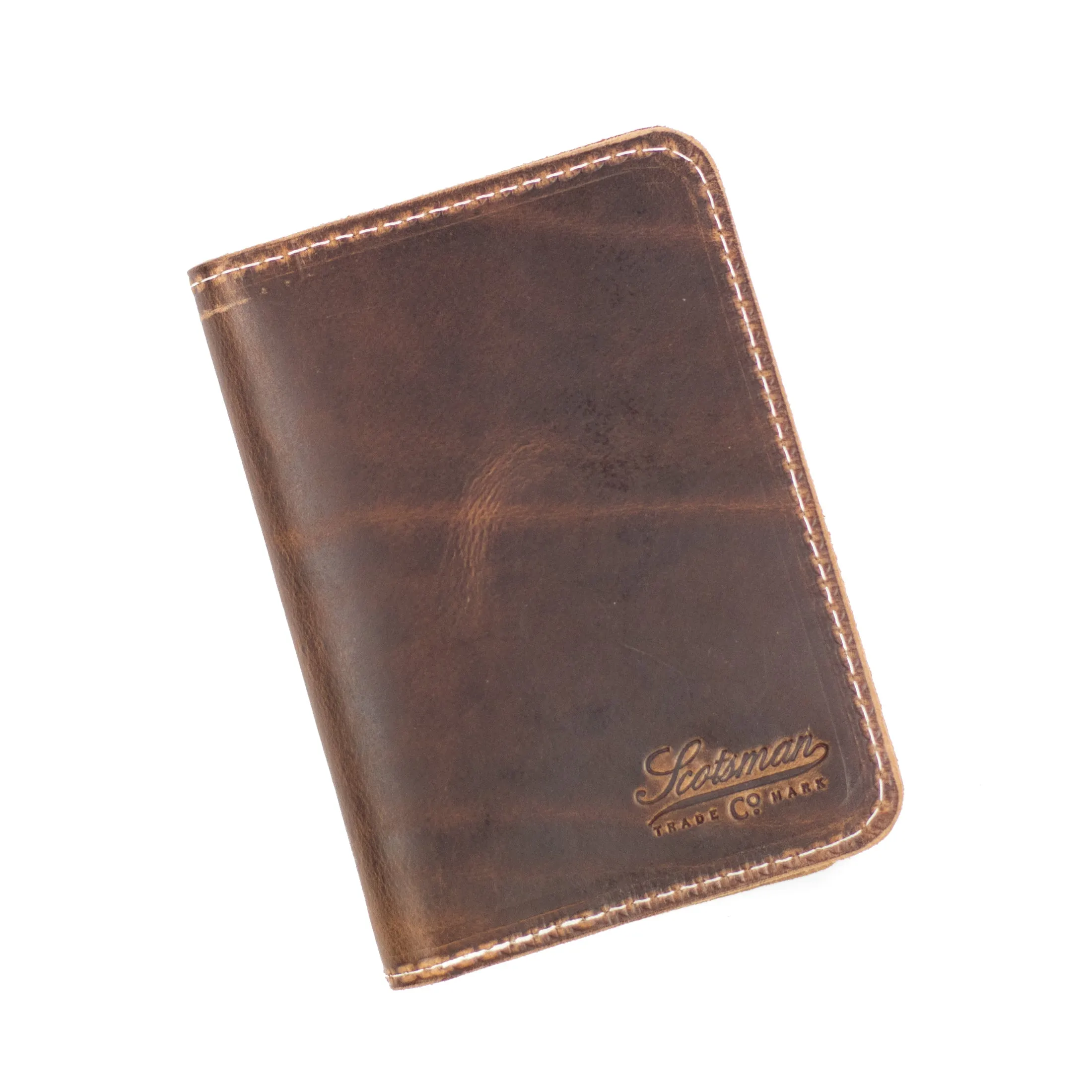 Scotsman Leather Passport Holder