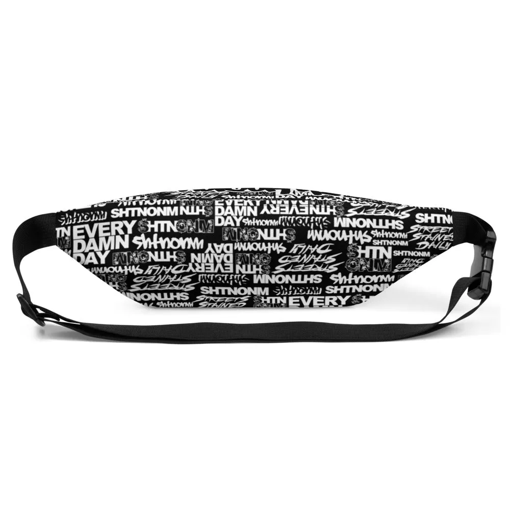 SHTNONM - Black Fanny Pack (Black)