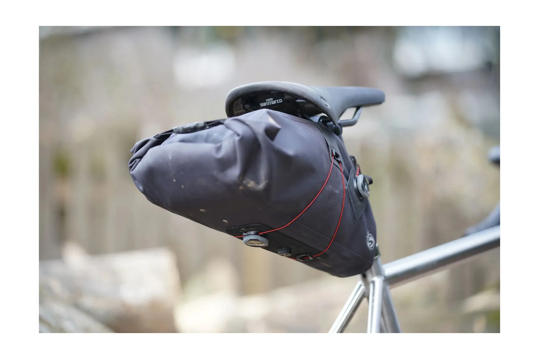 Silca Grinta 2L-5L Roll-Top Saddle Bag