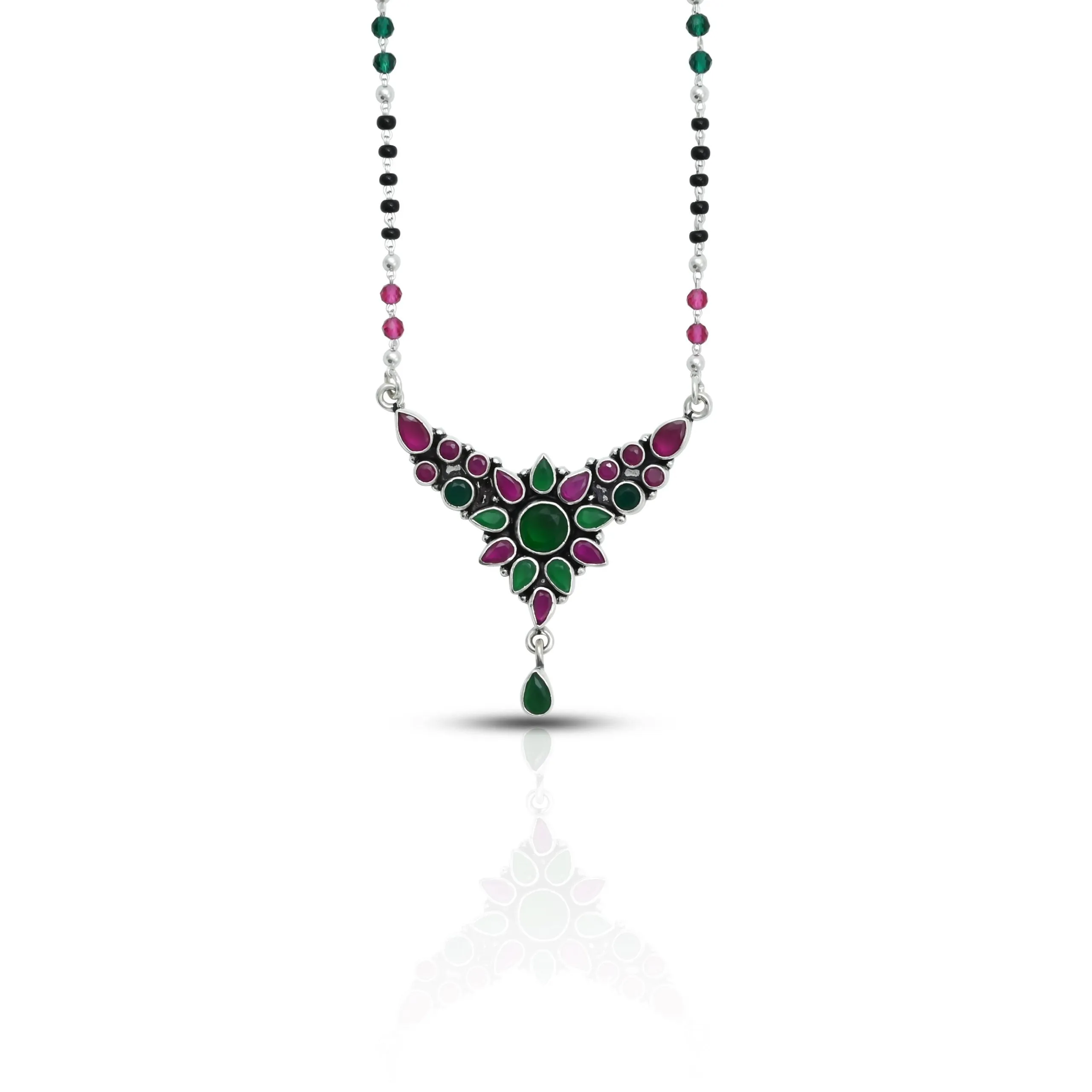 Silver Beautiful Design Mangalsutra