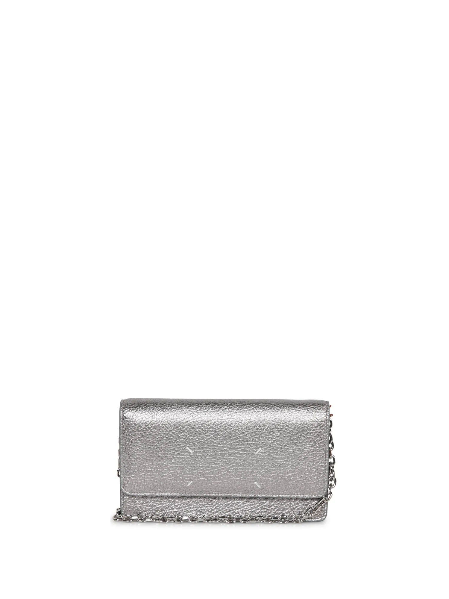 Silver Wallet on Chain Bag