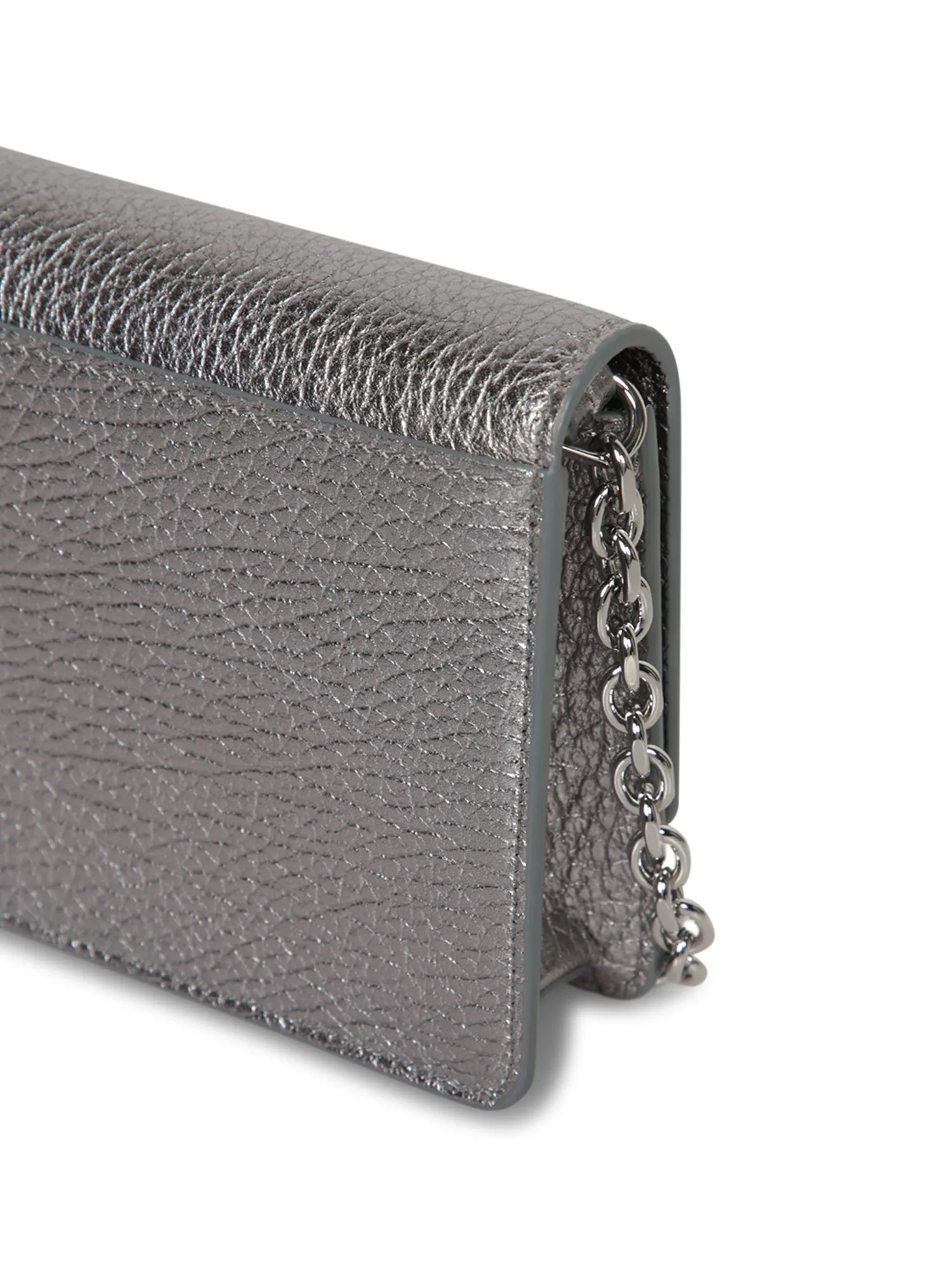 Silver Wallet on Chain Bag