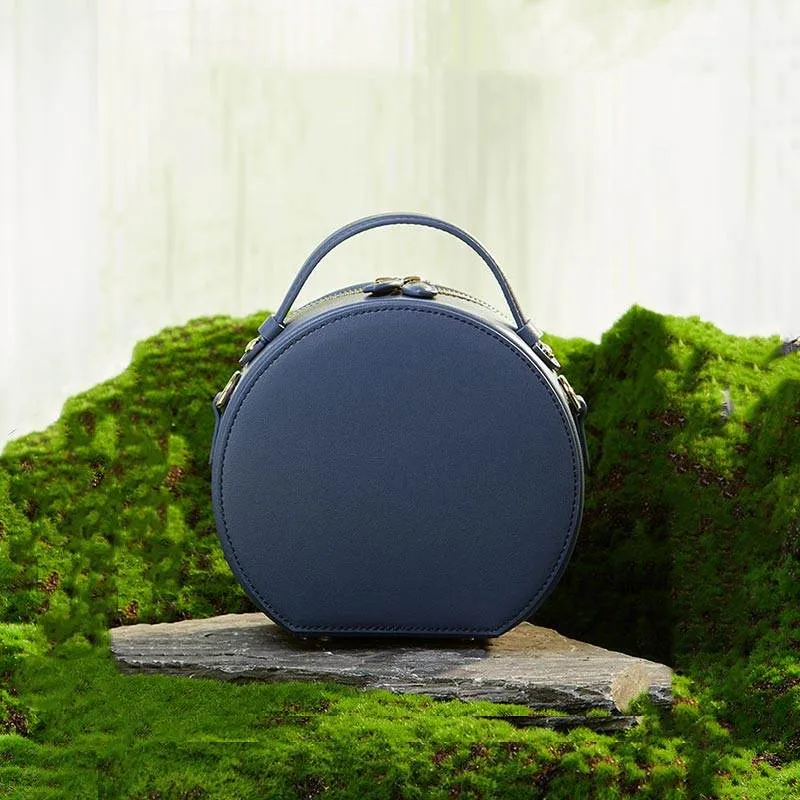Song Brocade Silk Vintage Round Bag