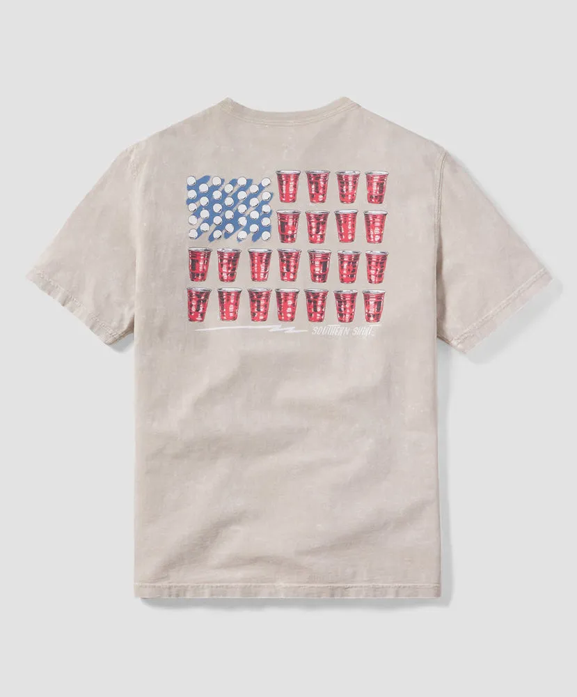 Southern Shirt Co - USA Darty Pong Tee