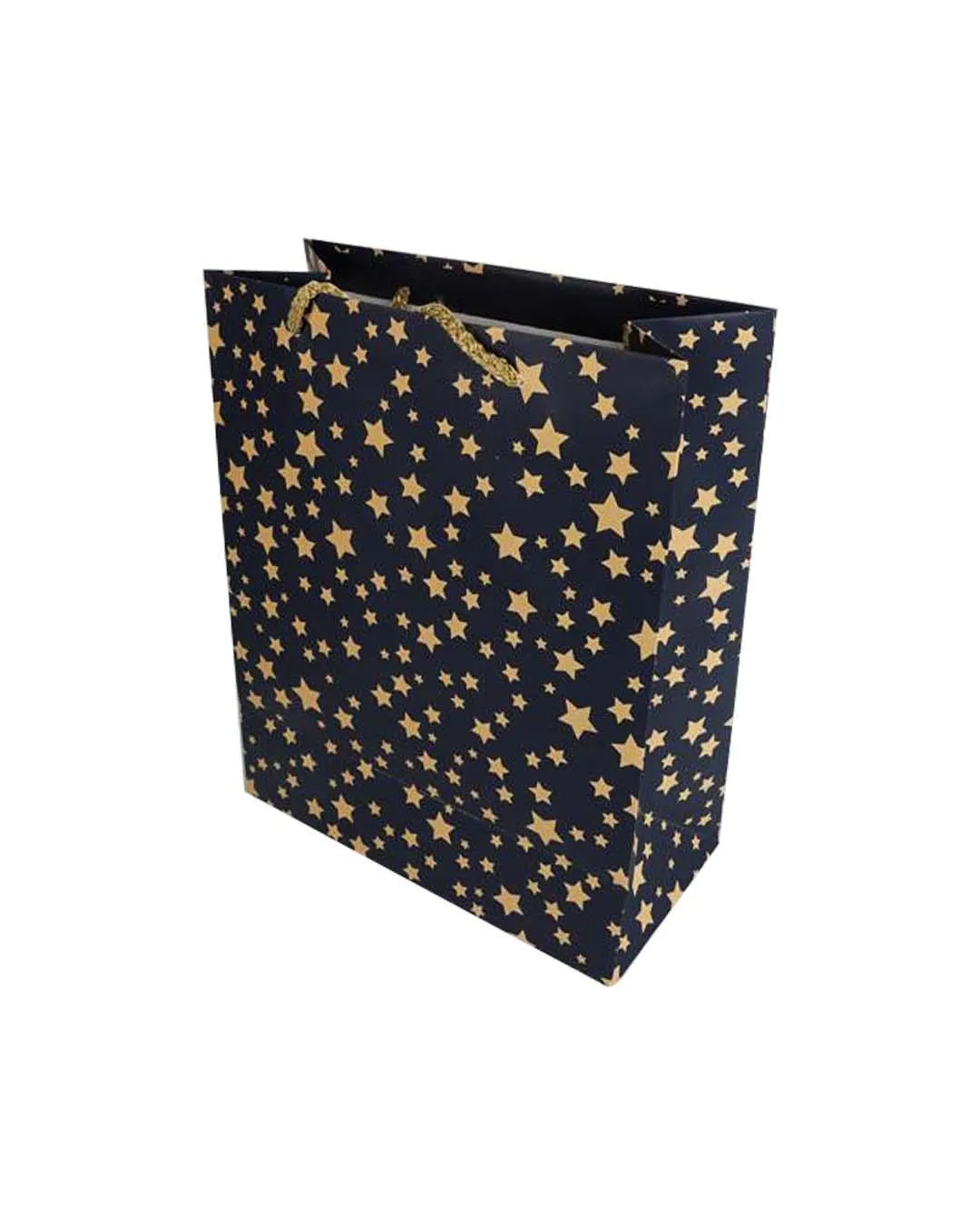 Starry Gift Bag, Medium, Navy Blue, Paper, Set of 3
