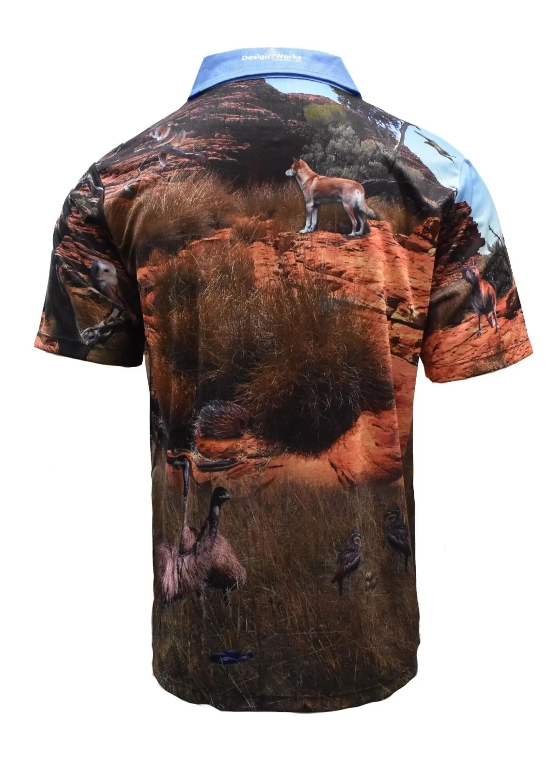 Sun Protective Short Sleeve Fun Shirt - Bilby