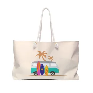 Surf-Inspired Weekender Bag for Beach Lovers - Perfect for Travel or Weekend Getaways