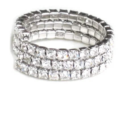 Swarovski Crystal Adjustable Ring