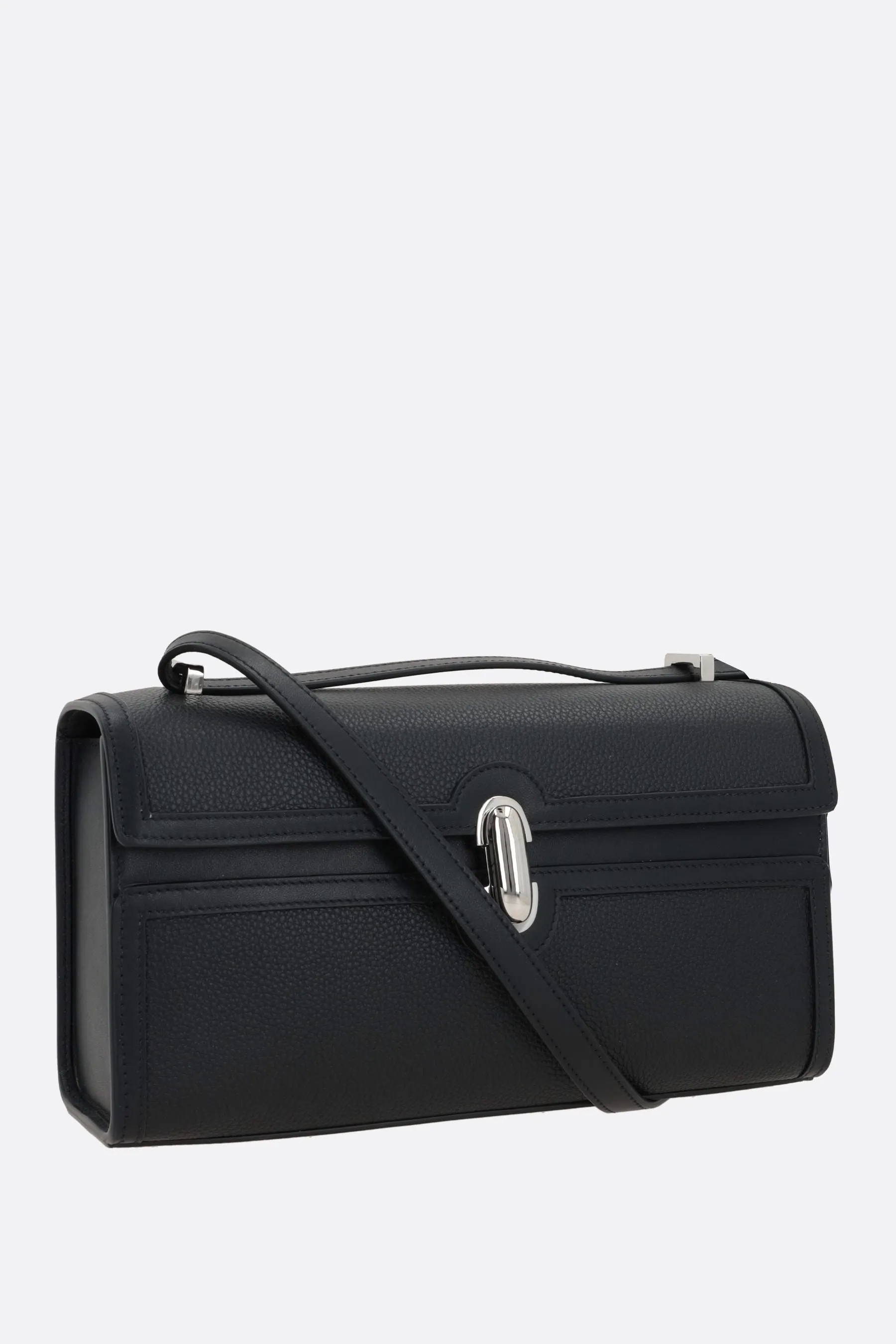 Symmetry 26 grainy leather shoulder bag