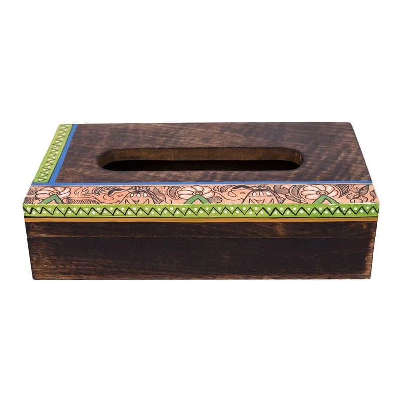 Taponay Madhubani Tissue Box