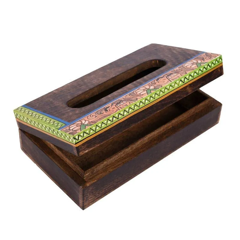 Taponay Madhubani Tissue Box