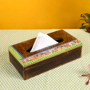 Taponay Madhubani Tissue Box