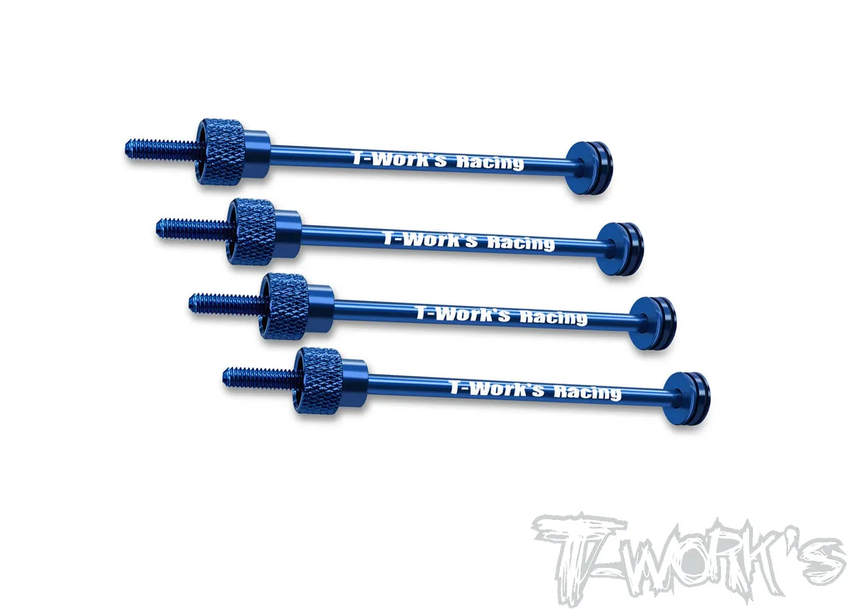 TE-107    1/10 Touring Car and 2WD Buggy Tire Holder 100mm 4pcs.