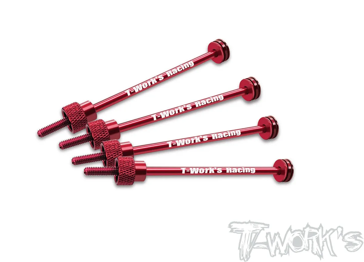 TE-107    1/10 Touring Car and 2WD Buggy Tire Holder 100mm 4pcs.
