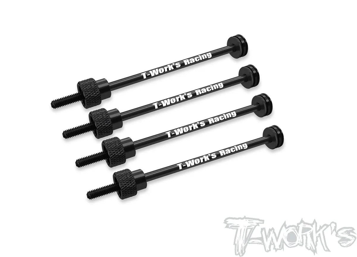 TE-107    1/10 Touring Car and 2WD Buggy Tire Holder 100mm 4pcs.