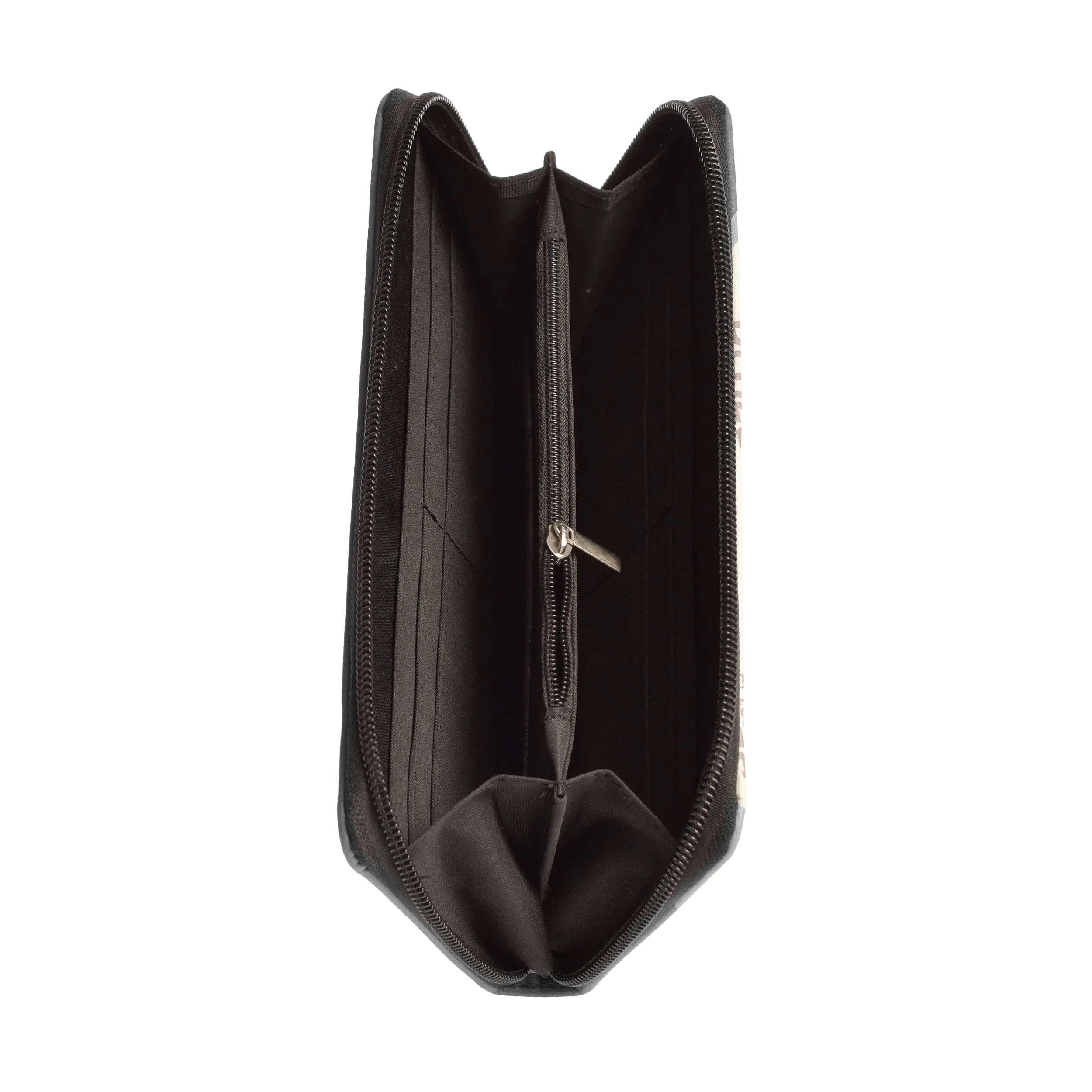 Texas Christian University Curve Zip Organizer Wallet