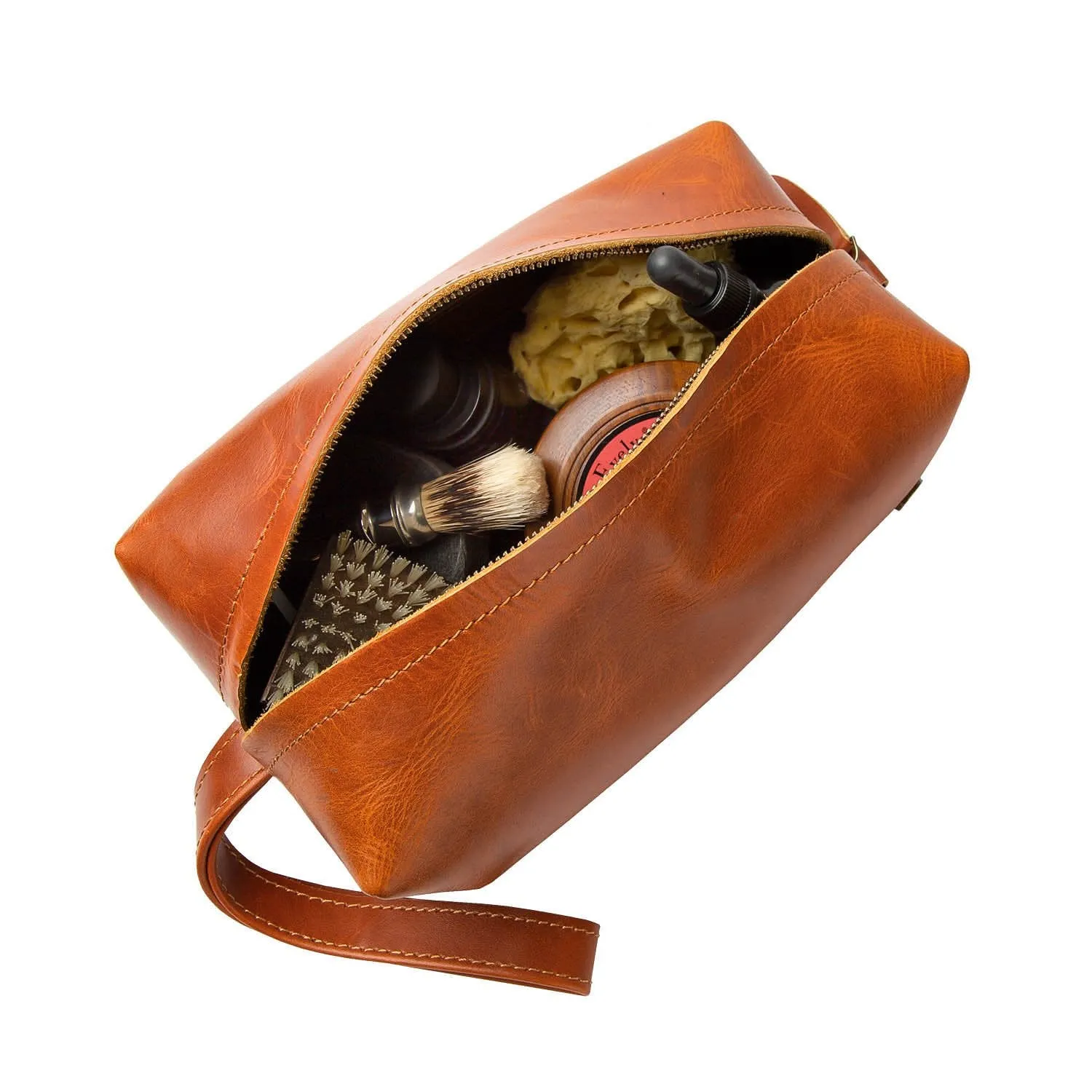 The Classic Wash Bag (Tan)