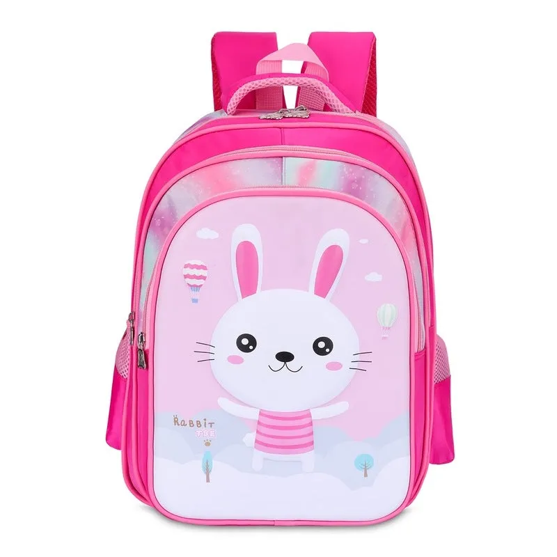 THE CLOWNFISH KidVenture Backpack - Durable, Lightweight with Organizer Pockets | 23 Litres | Navy Blue