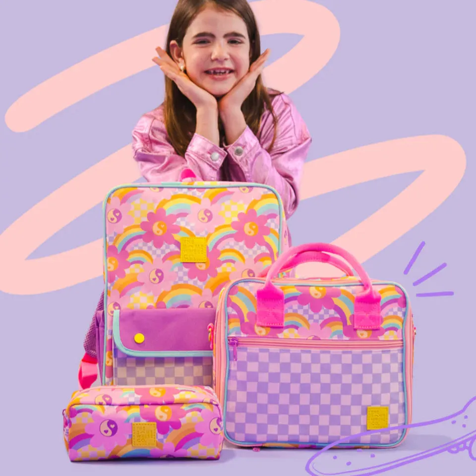 THE SOMEWHERE CO RAINBOW RAVE MINI ADVENTURE BACKPACK