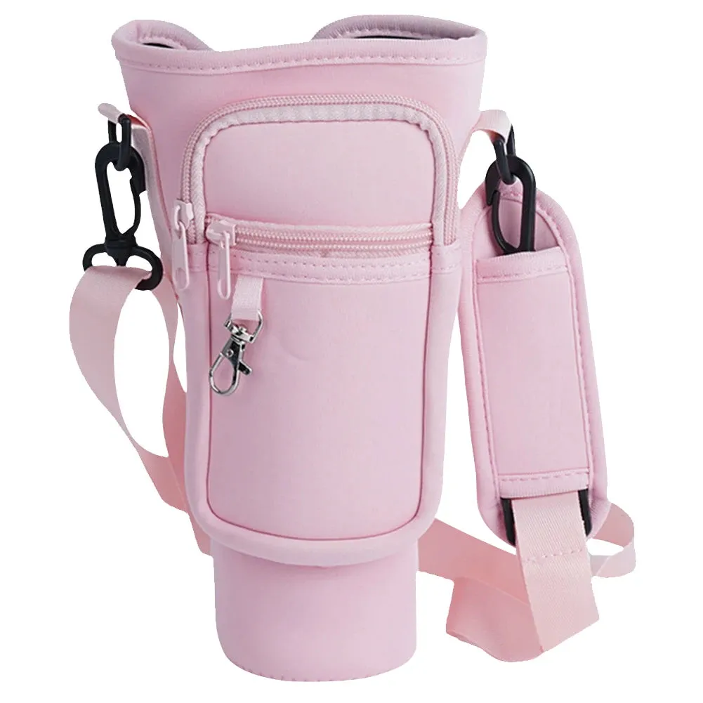 ThermaFlex Neoprene Water Bottle Carrier Sleeve For Stanley Cup
