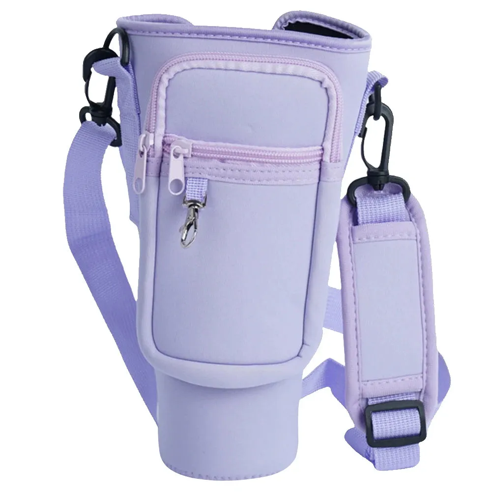 ThermaFlex Neoprene Water Bottle Carrier Sleeve For Stanley Cup