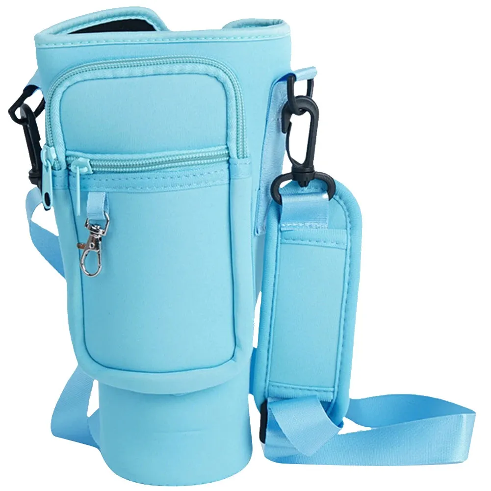 ThermaFlex Neoprene Water Bottle Carrier Sleeve For Stanley Cup
