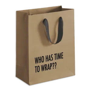 Time To Wrap Gift Bag