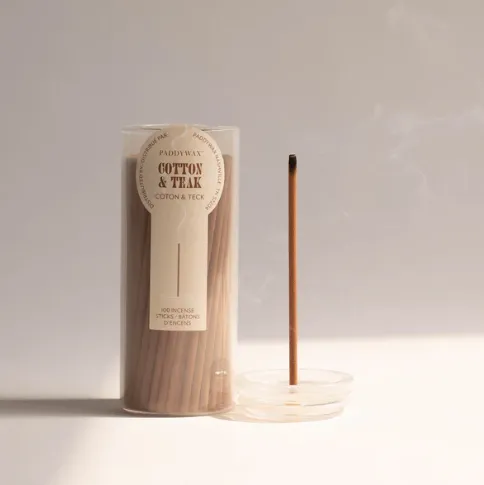 Tinted Glass Incense & Holder