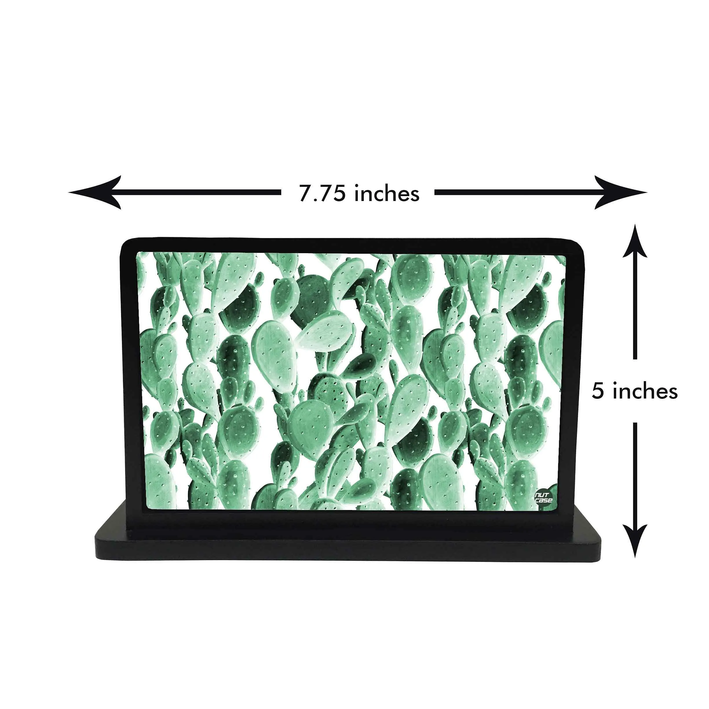 Tissue Paper Napkin Holder Stand - Cactus  Green