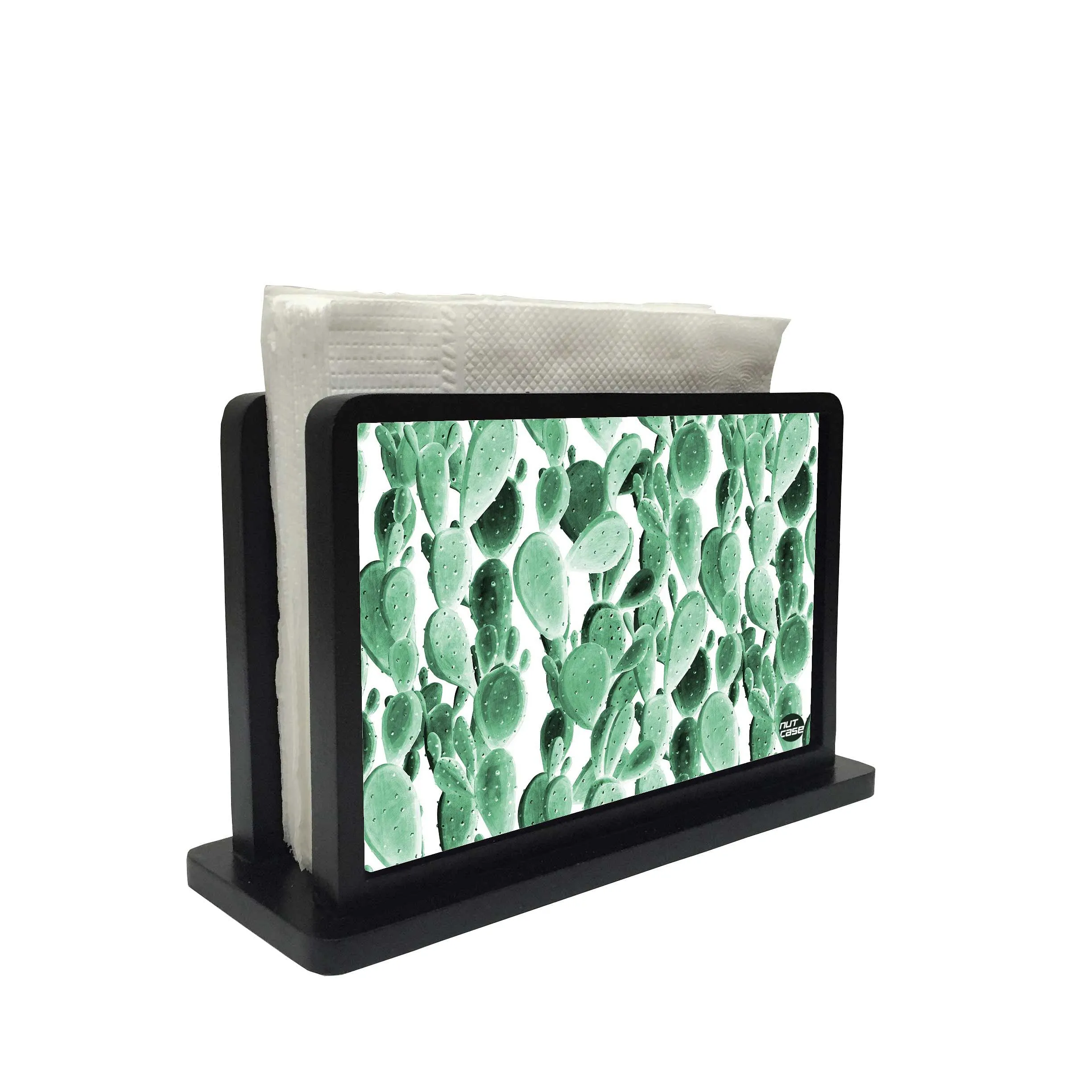 Tissue Paper Napkin Holder Stand - Cactus  Green