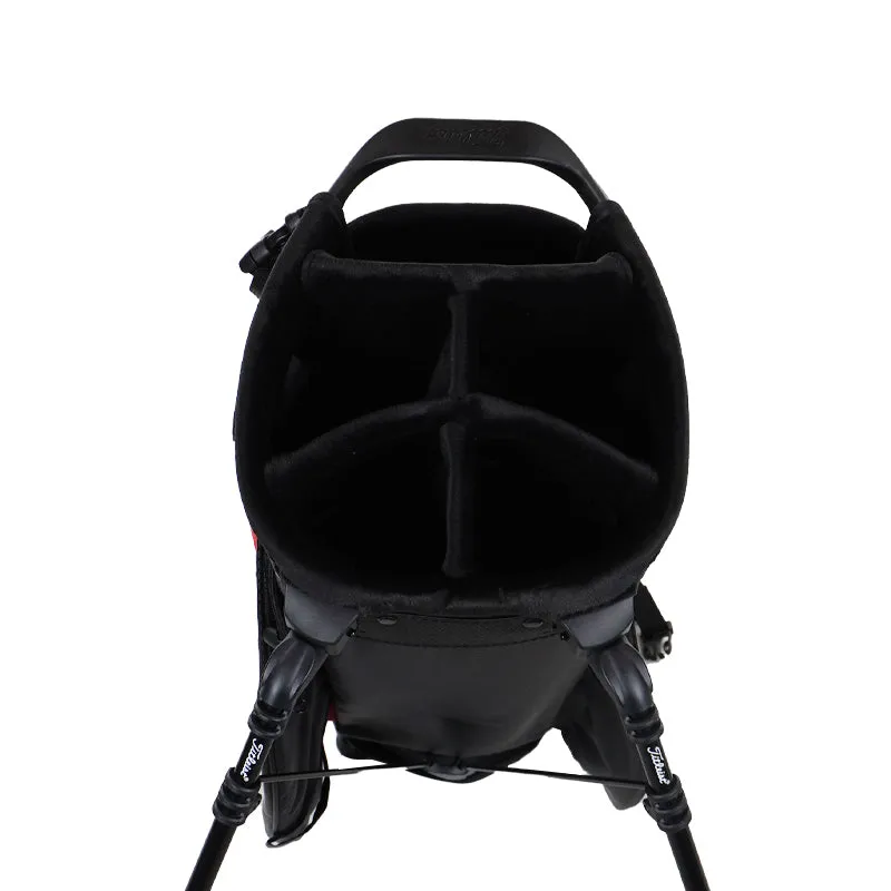 TITLEIST Players 5 StaDry Stand Bag (Black/Black/Red)