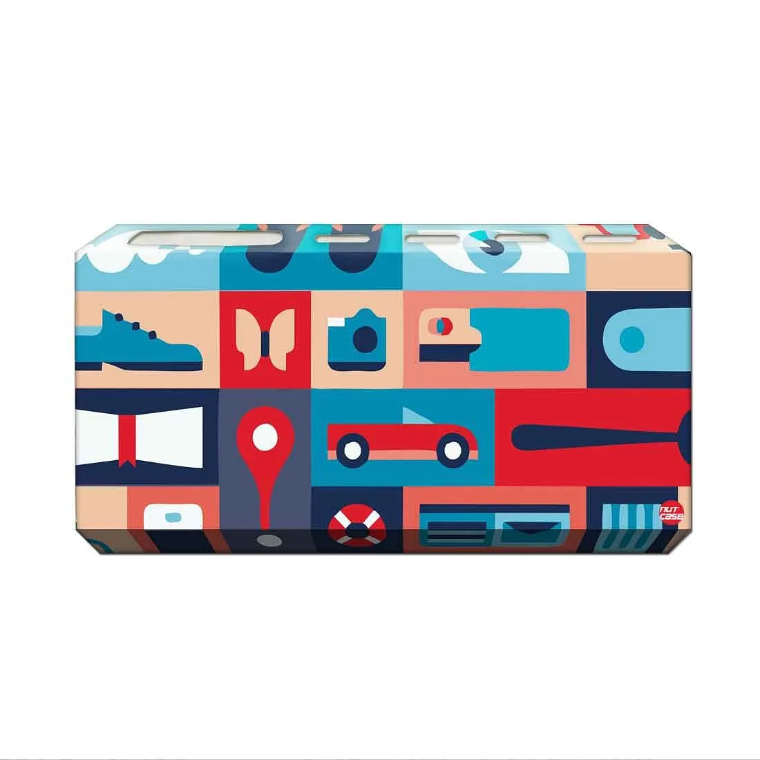 Toothbrush Holder Wall Mounted -Retro Elements