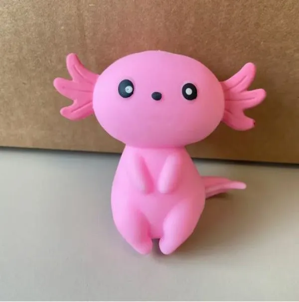 Toy -   Squishallottl" Axolotls- Each Unique