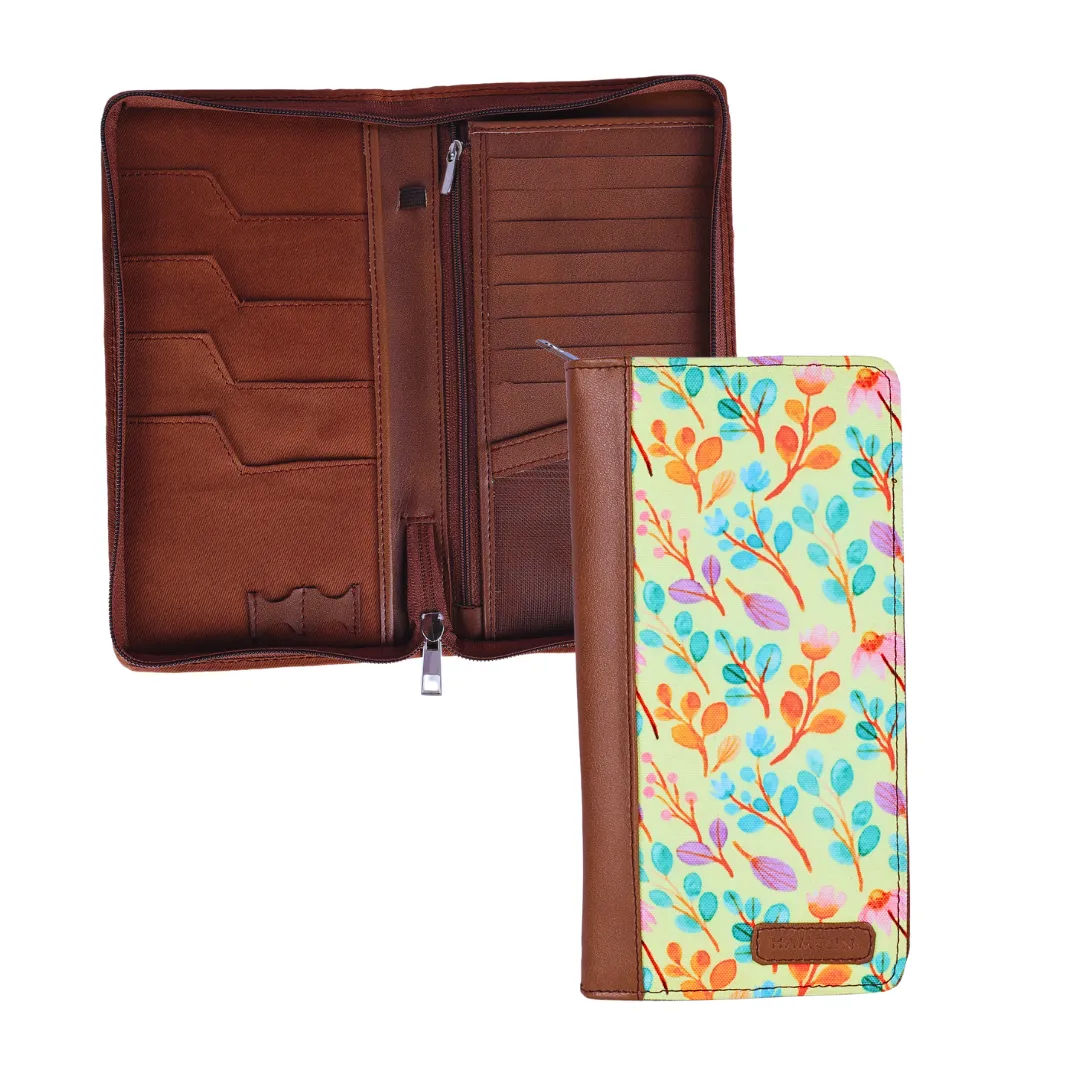 Ultimate RFID Blocking Passport Organizer (Sunny Bloom)