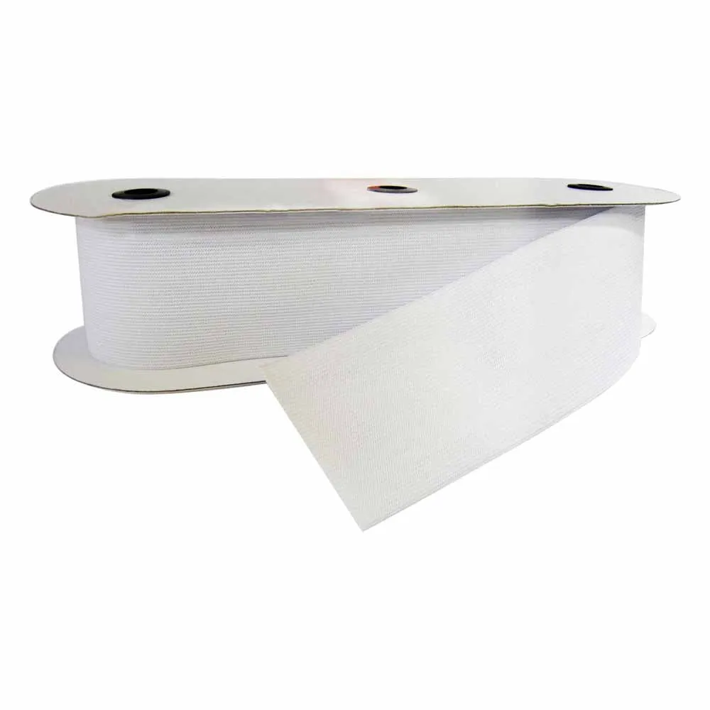 UNIQUE Belting Elastic 50mm  - White