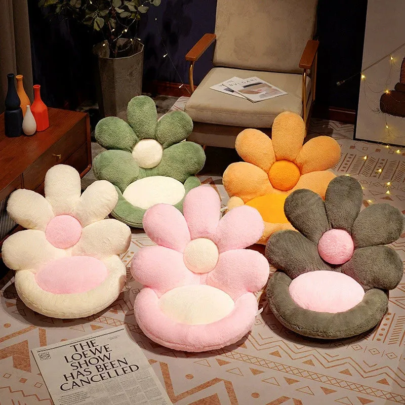 Unique Floral Accent Cushions