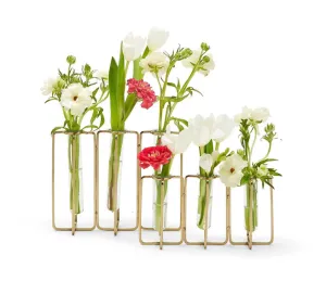 Unique Gold Vase Trio