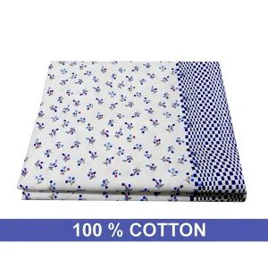 Unique Palette Cotton Combo of Top Bed Sheets: Pair of 2