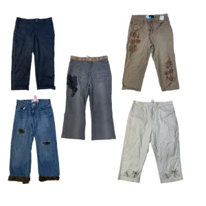 Unique Y2k Capri Pants(RX-432)