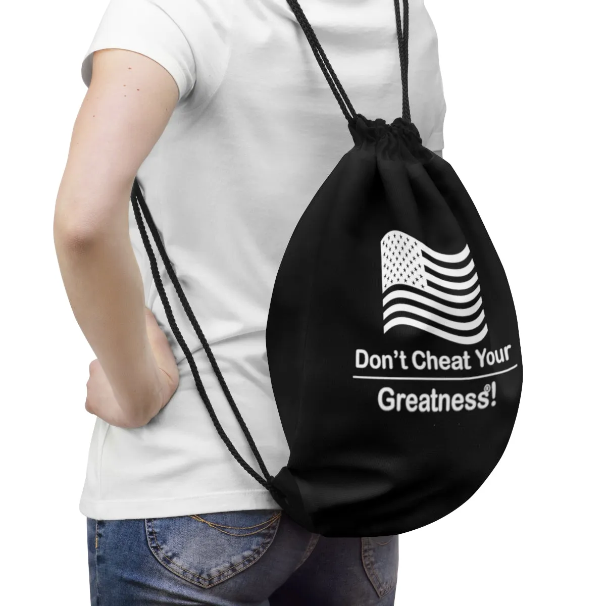 USA Drawstring Bag