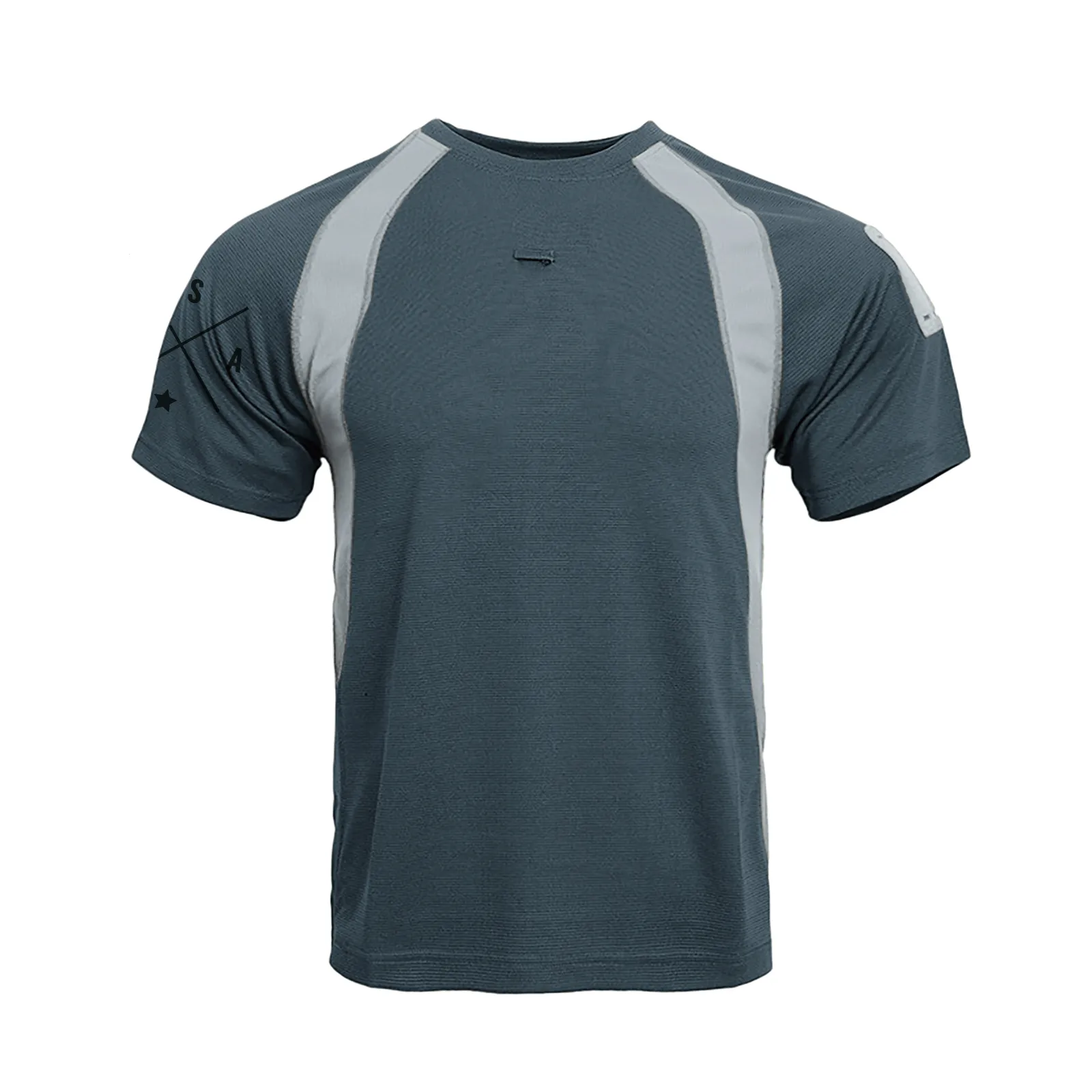 USA TACTICAL COLOR BLOCK RAGLAN GRAPHI TEE