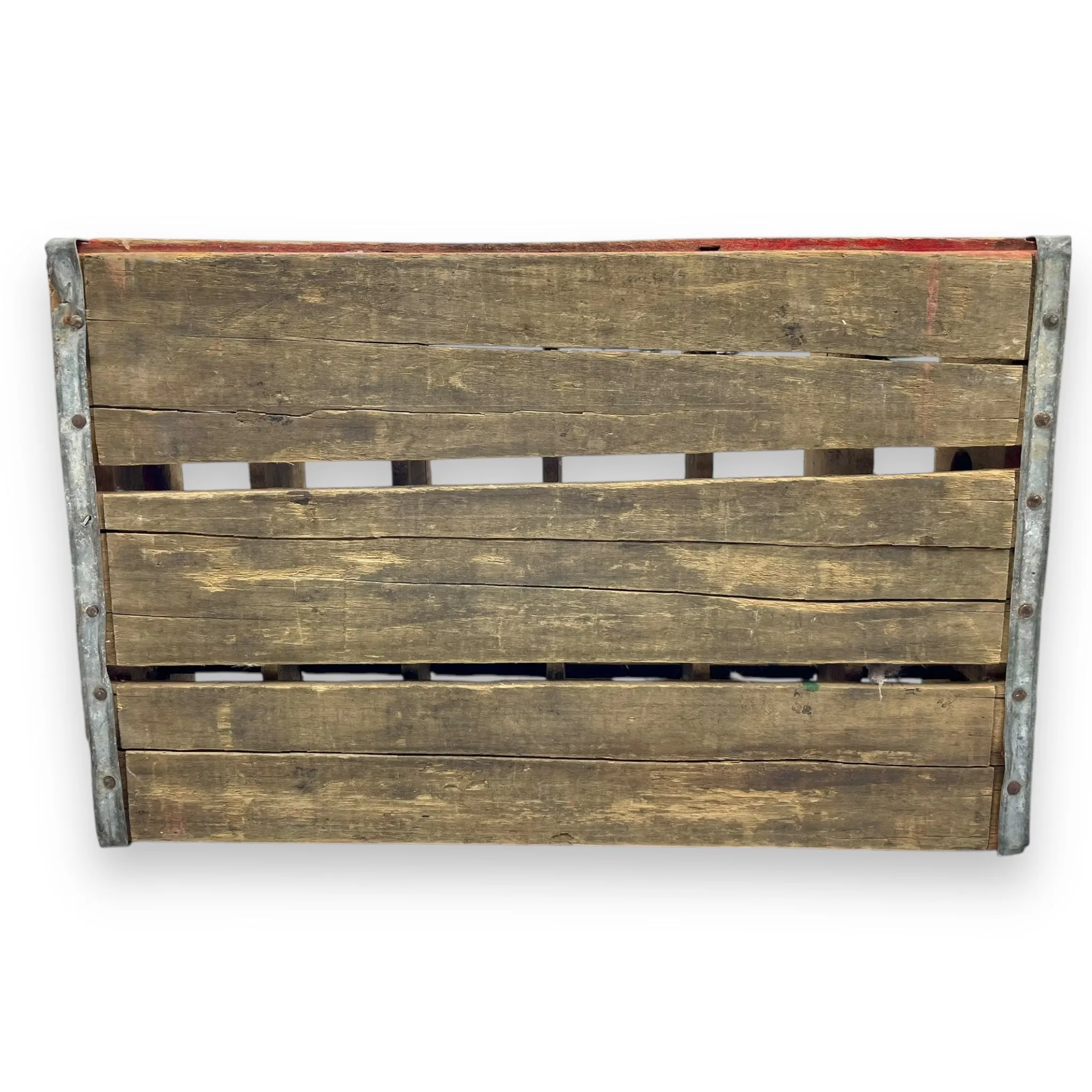 Vintage Coca-Cola Wood 24 Soda Crate