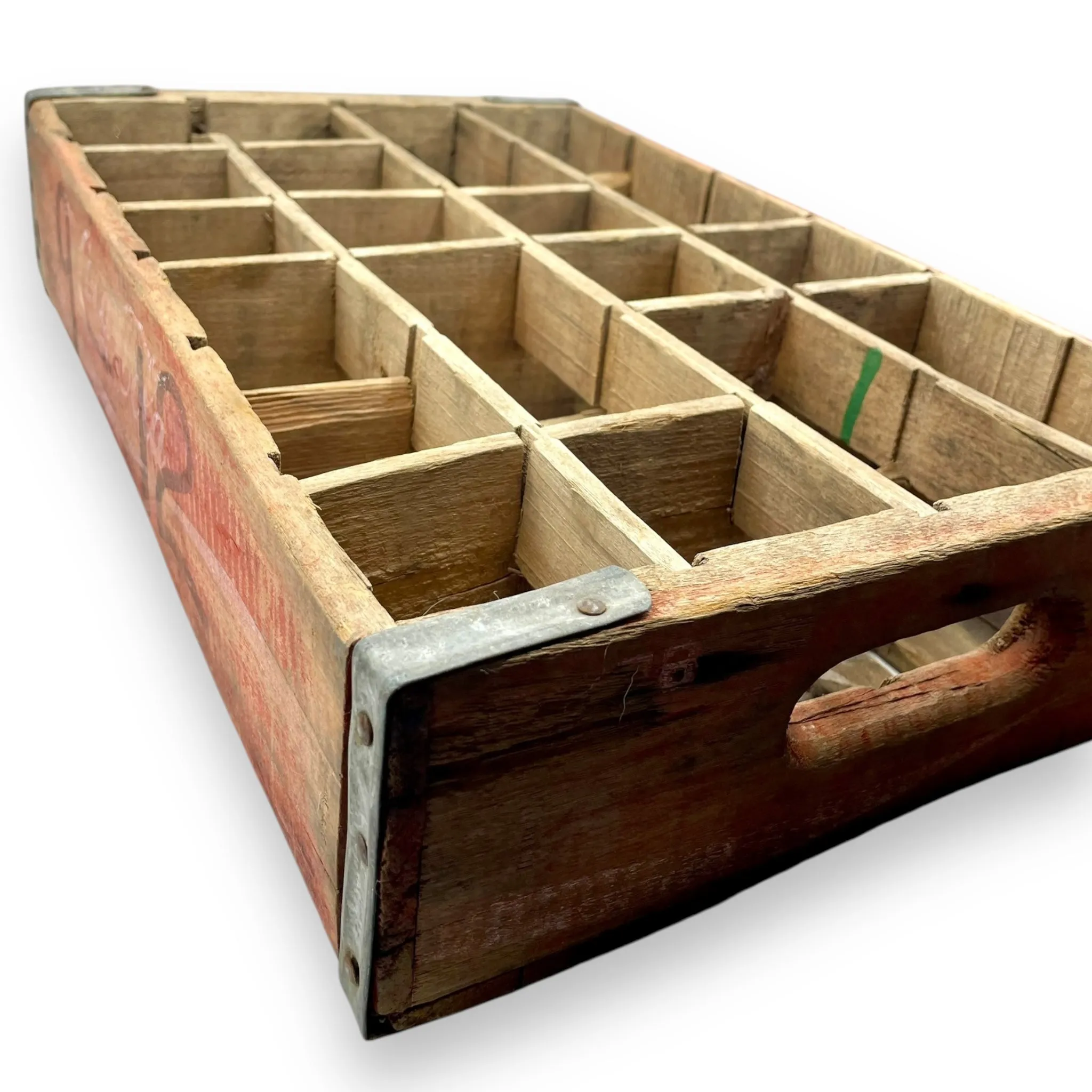 Vintage Coca-Cola Wood 24 Soda Crate