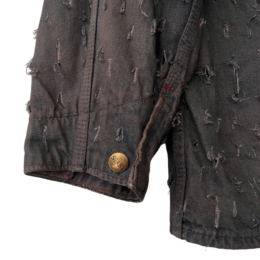 Vintage Sears Denim Chore Jacket (distressed) in Tradesman / Medium
