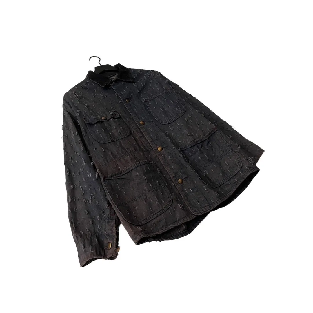 Vintage Sears Denim Chore Jacket (distressed) in Tradesman / Medium
