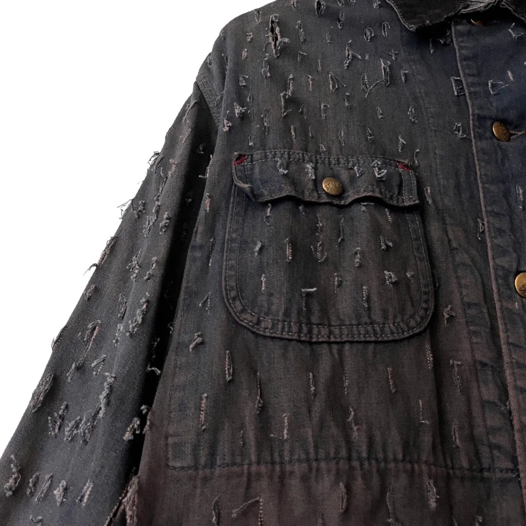 Vintage Sears Denim Chore Jacket (distressed) in Tradesman / Medium