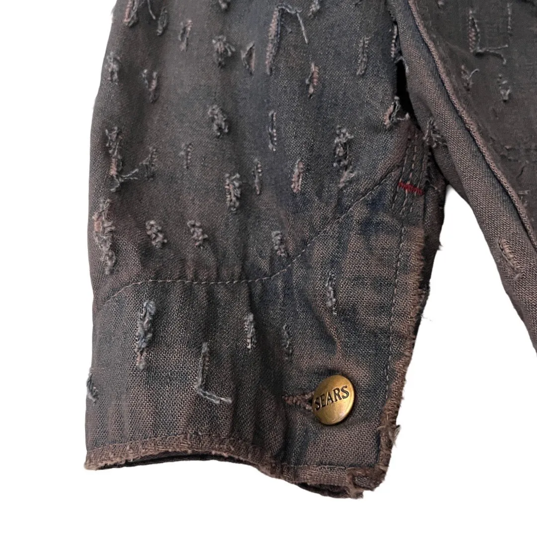 Vintage Sears Denim Chore Jacket (distressed) in Tradesman / Medium