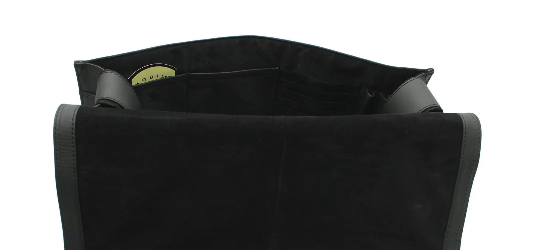 Visconti large oiled leather messenger/laptop bag 16054