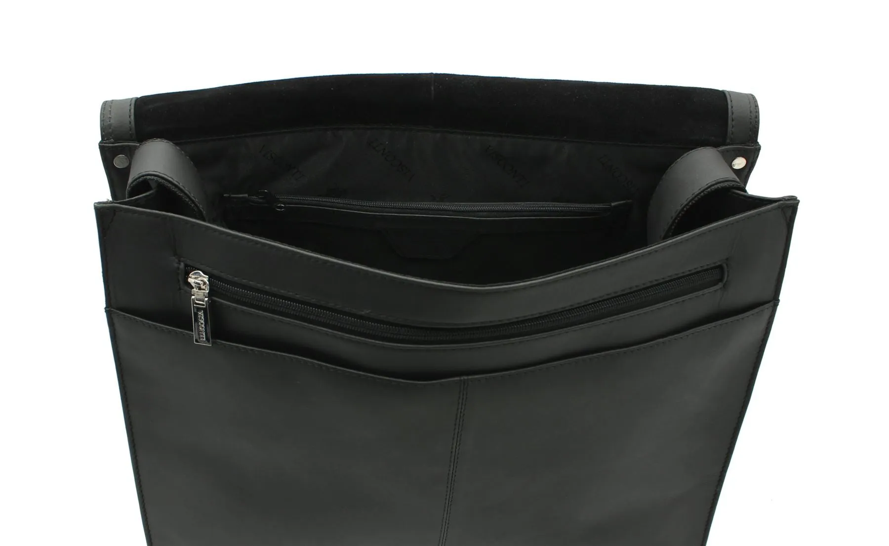 Visconti large oiled leather messenger/laptop bag 16054