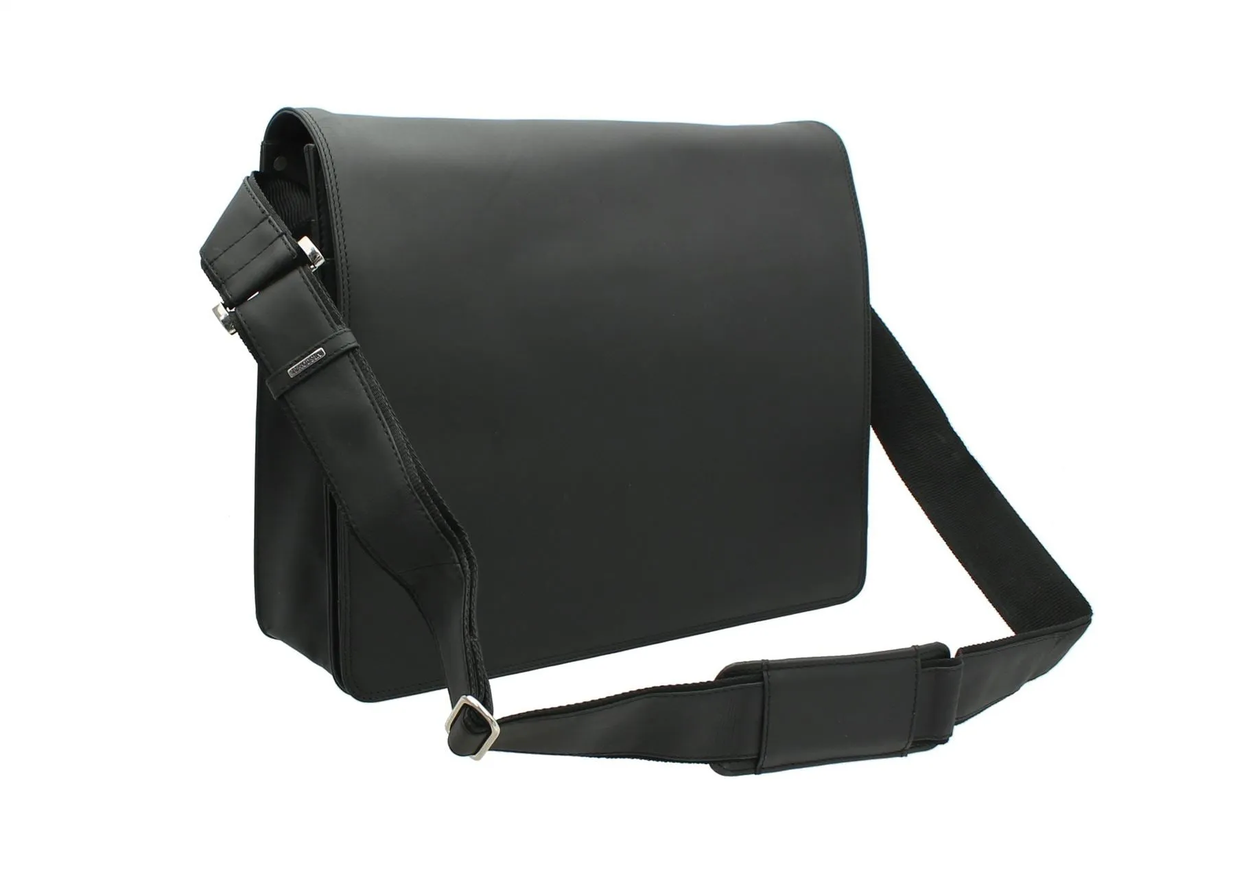Visconti large oiled leather messenger/laptop bag 16054